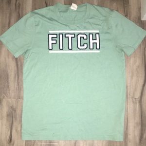 Abercrombie & Fitch Pale Green T shirt